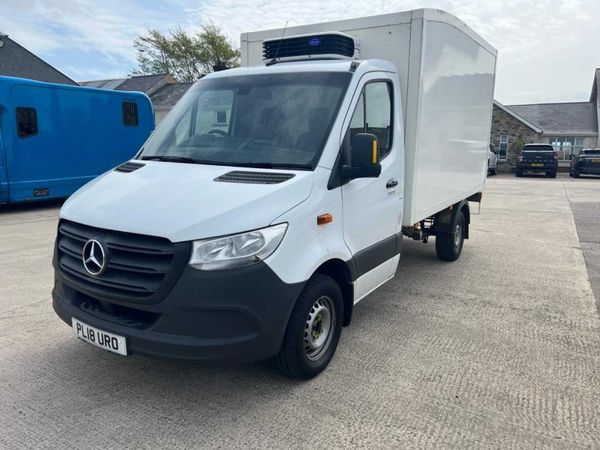 Mercedes-Benz Sprinter Chassis Cab, Diesel, 2018, White