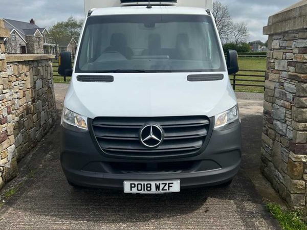 Mercedes-Benz Sprinter Chassis Cab, Diesel, 2018, White