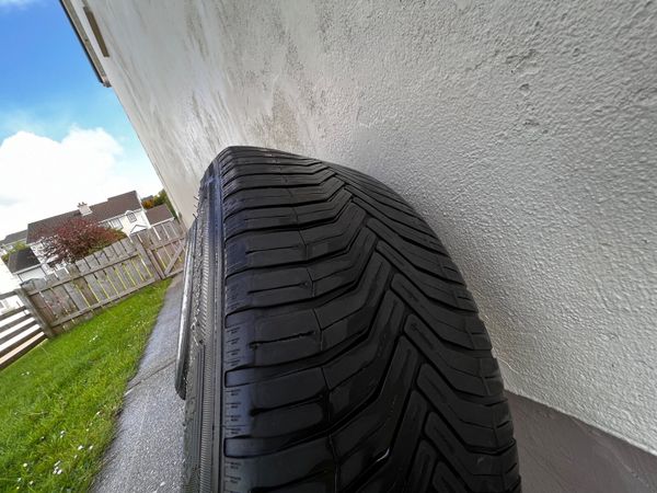 Bmw alloys with Michelin tyres 225/55 R17