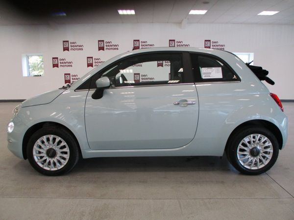 Fiat 500C Cabriolet, Petrol Hybrid, 2024, Green