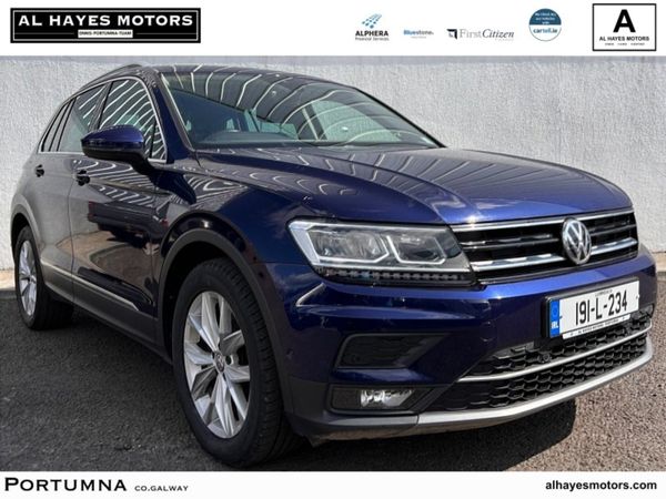 Volkswagen Tiguan SUV, Diesel, 2019, Blue