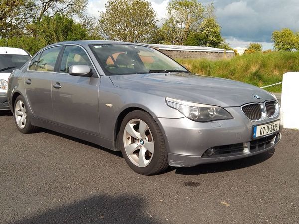 BMW 523i automatic 2007 low miles long NCT