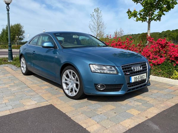 Audi A5 Coupe, Diesel, 2009, Green
