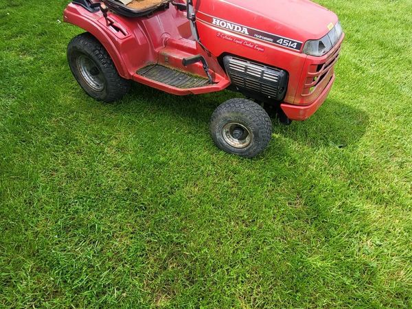 Honda 4514 discount riding mower value