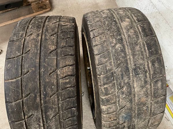 15” rally tyres