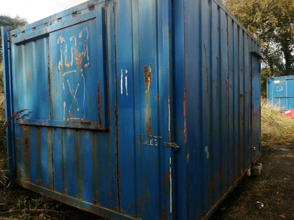Container 12x10, 700€ and can be loaded Tuesday
