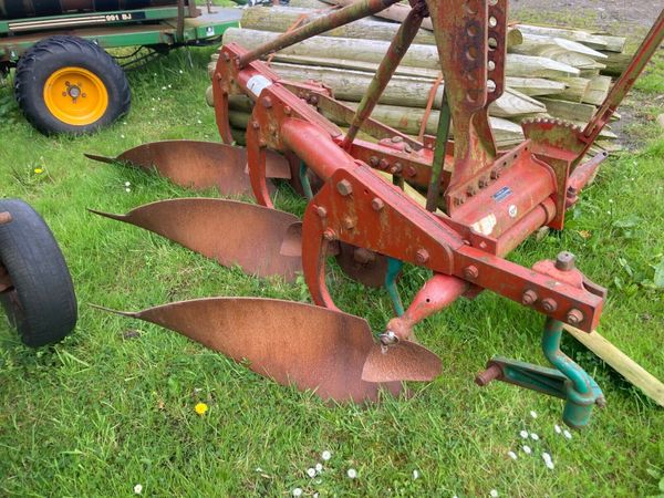2 12inch ploughs. One spring loaded one standard