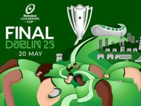 1 * Heineken Cup Final Ticket - West Stand