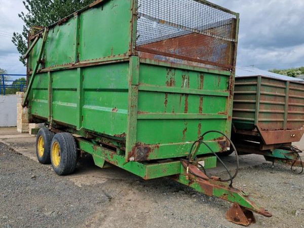10 ton Marston silage trailer