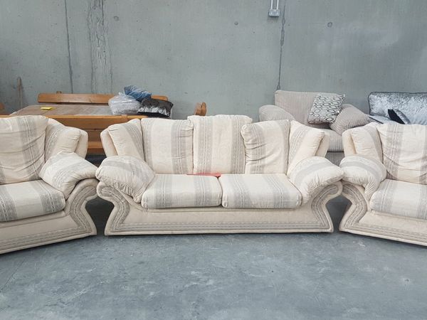Three one and one sofas