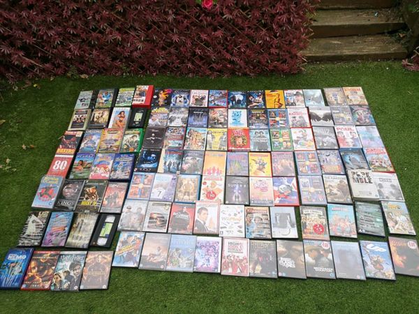 Over 100 DVDs and Videos