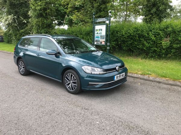 Volkswagen Golf Estate, Diesel, 2018, Green