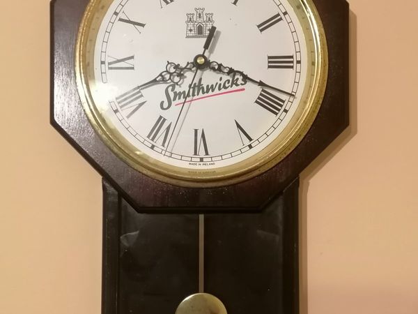 Original 1980s Smithwicks Pub Clock
