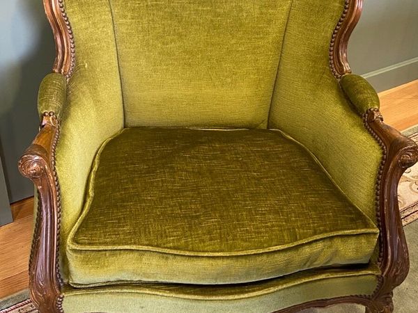 Chesterfield antique restored Arm Chair