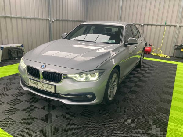 BMW 3-Series Saloon, Diesel, 2018, Silver