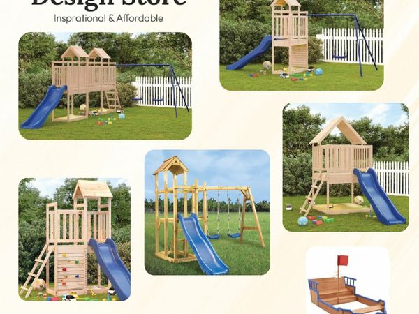 Outdoor Play Frames & Slides