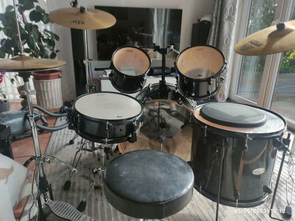 Pearl Drumkit Black