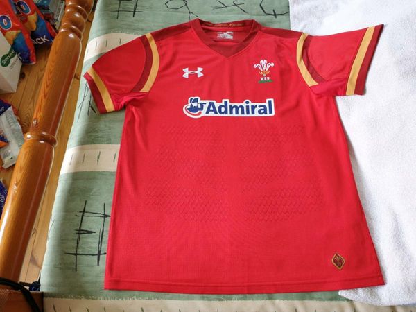 Wales Rugby Union Home Jersey 2015 to 2016 Medium