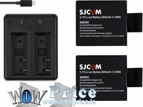 05417 SJ4000 Action Camera Battery Dual USB charge