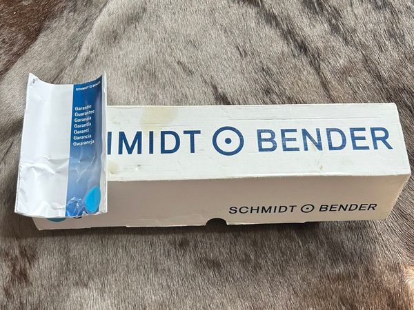 Schmidt & bender scope 1.5-6 x 42