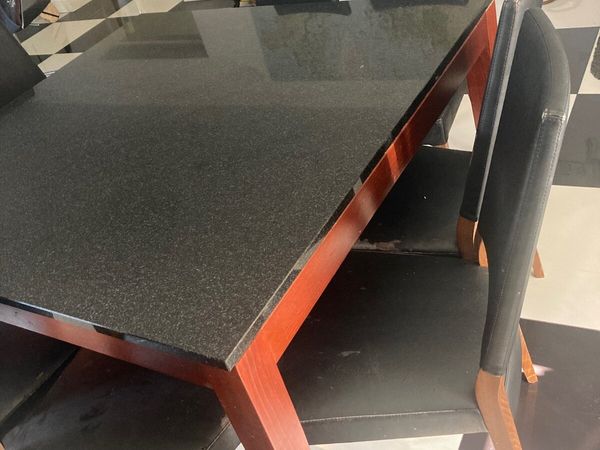 Kitchen table - granite top