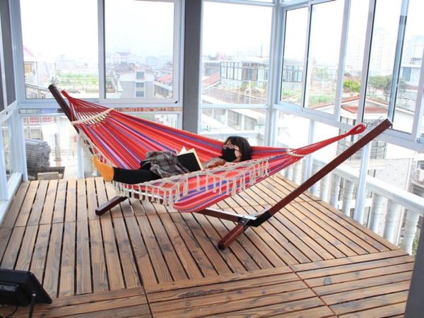 LOVELY LARGE HAMMOCK WITH STAND - DELIVERY