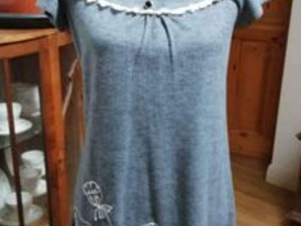 Ladies PUSSYCAT grey wool dress, new with tags.