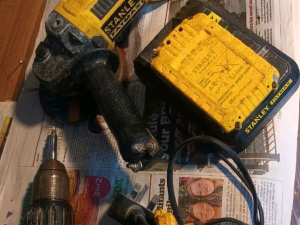 Stanley fatmax drill and grinder