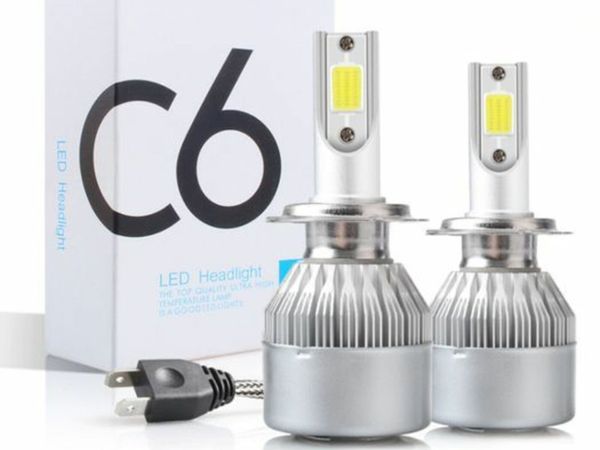 Car Headlight Bulbs LED C6 H11 H8 H9 H4 H1 H7 Hi/L
