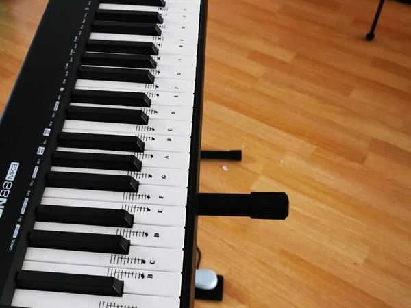 M-Audio Piano 88 keys and sustain pedal