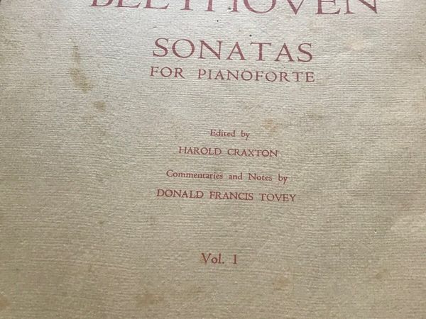 Vintage Beethoven Sonatas For Pianoforte