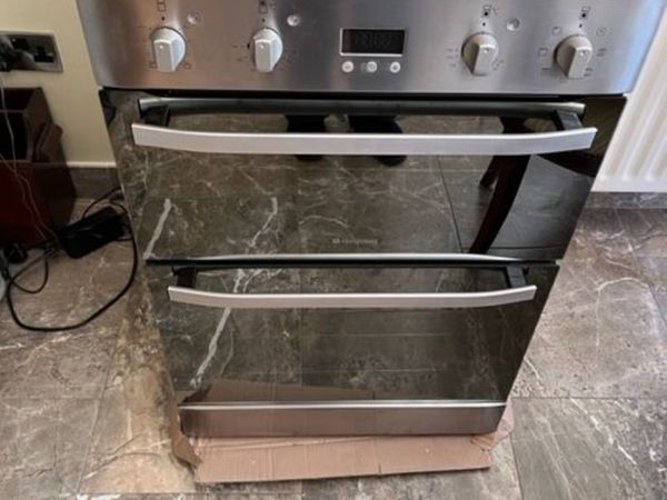 hotpoint built in double oven