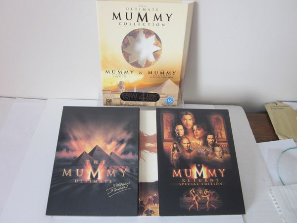 The ultimate mummy collection 4 DVD box set.