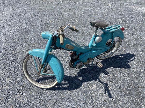 Vintage moped