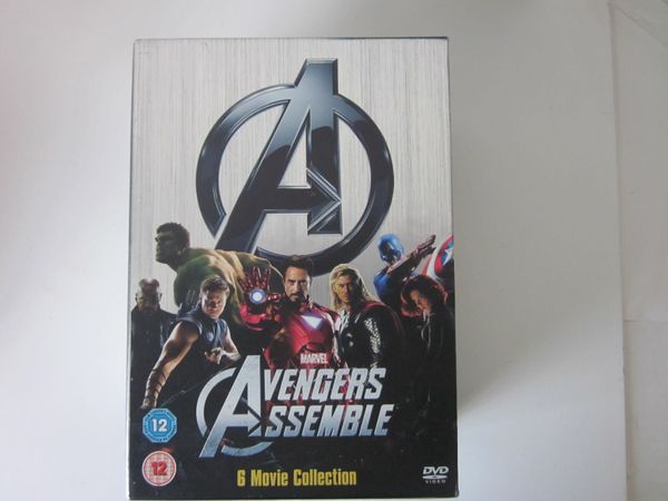 Marvel Avengers Assemble 6 Movie/DVD Collection
