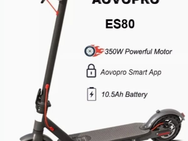AOVOPRO ES80 Electric foldable scooter Brand New