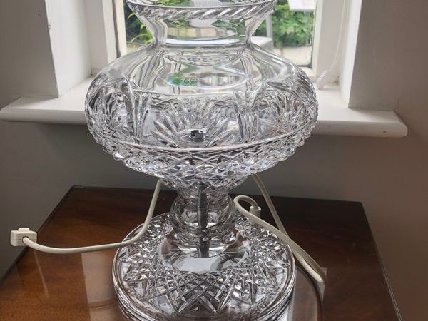 Galway Crystal lamp
