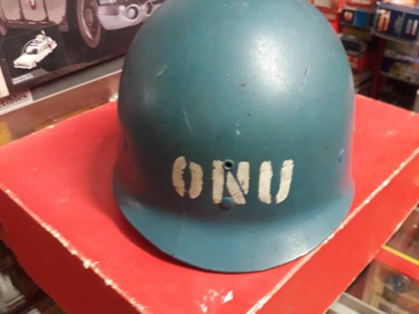 Vintage Retro 1960's United Nations Helmet