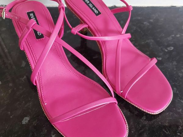 River Island pink sandals