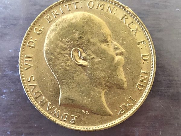 1910 Edward VII Gold Coin