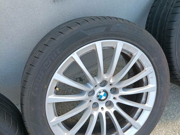 BMW original G30 alloy wheels with tyres