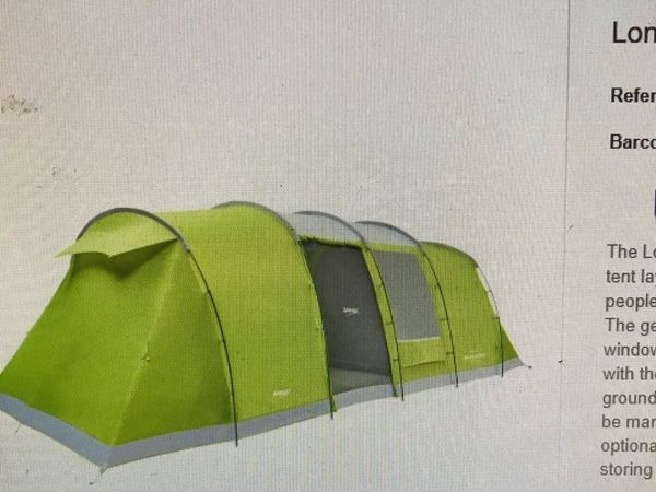 Vango 8 person Family tent