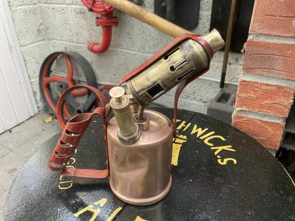 old 1950s monitor no26 brass blowtorch