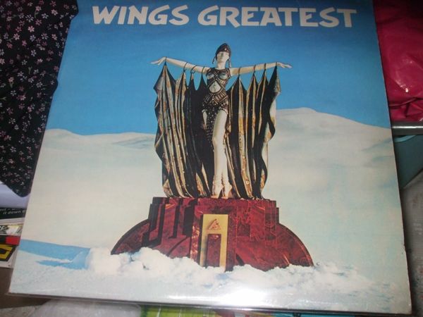 WINGS  greatest hits           vinyl