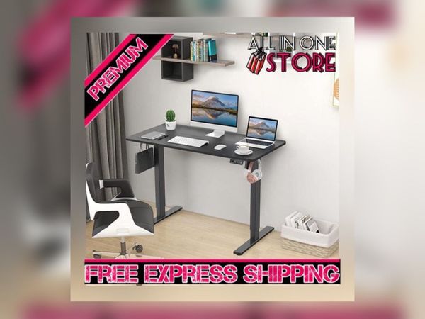 Electric height adjustable standing desk