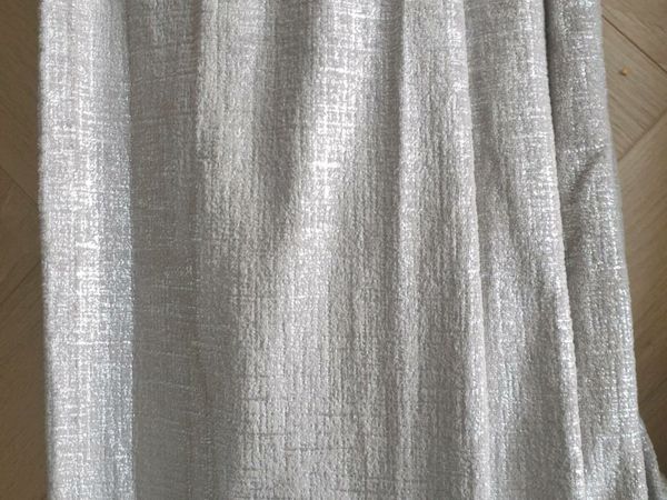 Silver Taupe Curtains 90x90