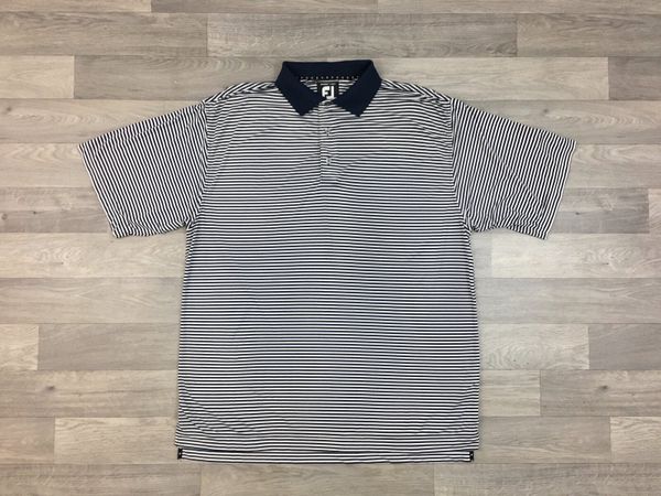 FootJoy FJ Striped Golf Polo Shirt Mens XXL