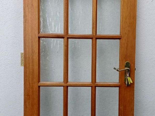 Mahogany Internal Doors with Glass