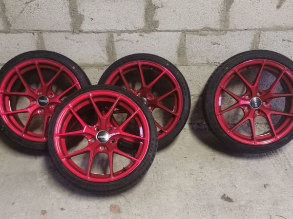 18" Alloys with Tyres