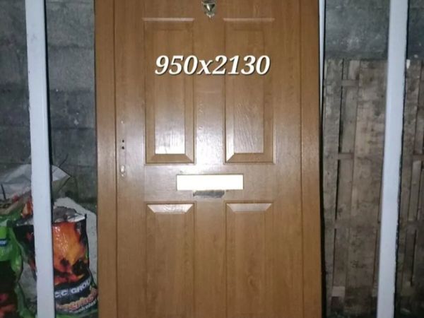 HIGH QUALITY PVC GOLDEN OAK DOOR FOR SALE